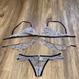 Aerie Real Lingerie Lace Bra